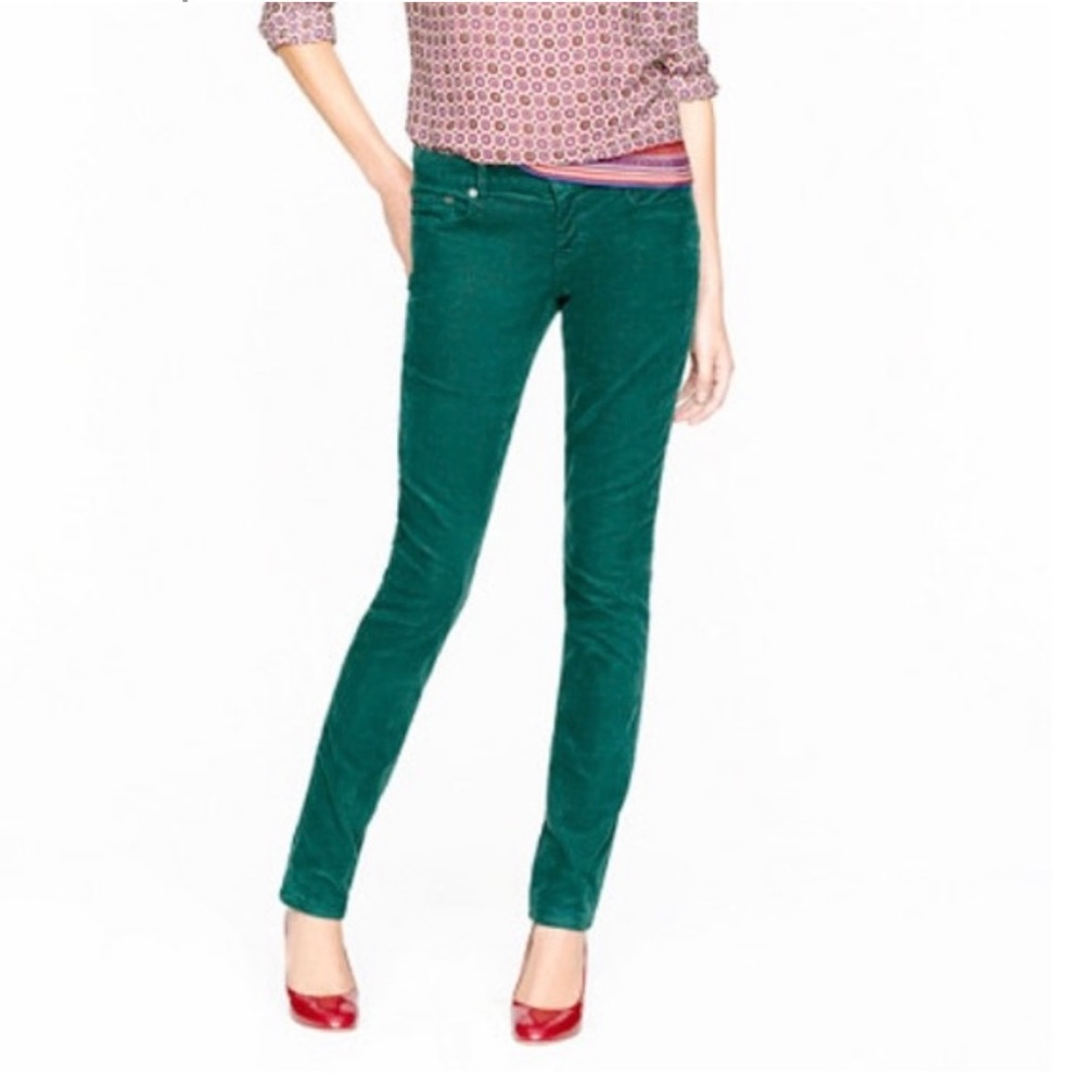 Worn once J Crew High Rise Skinny Cords Size 29